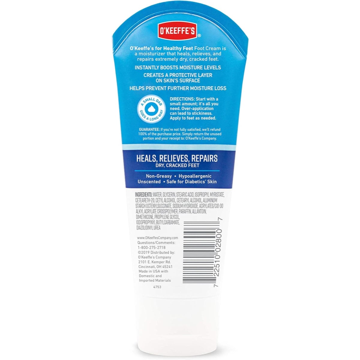 O'Keeffe's Healthy Feet Foot Cream 3oz