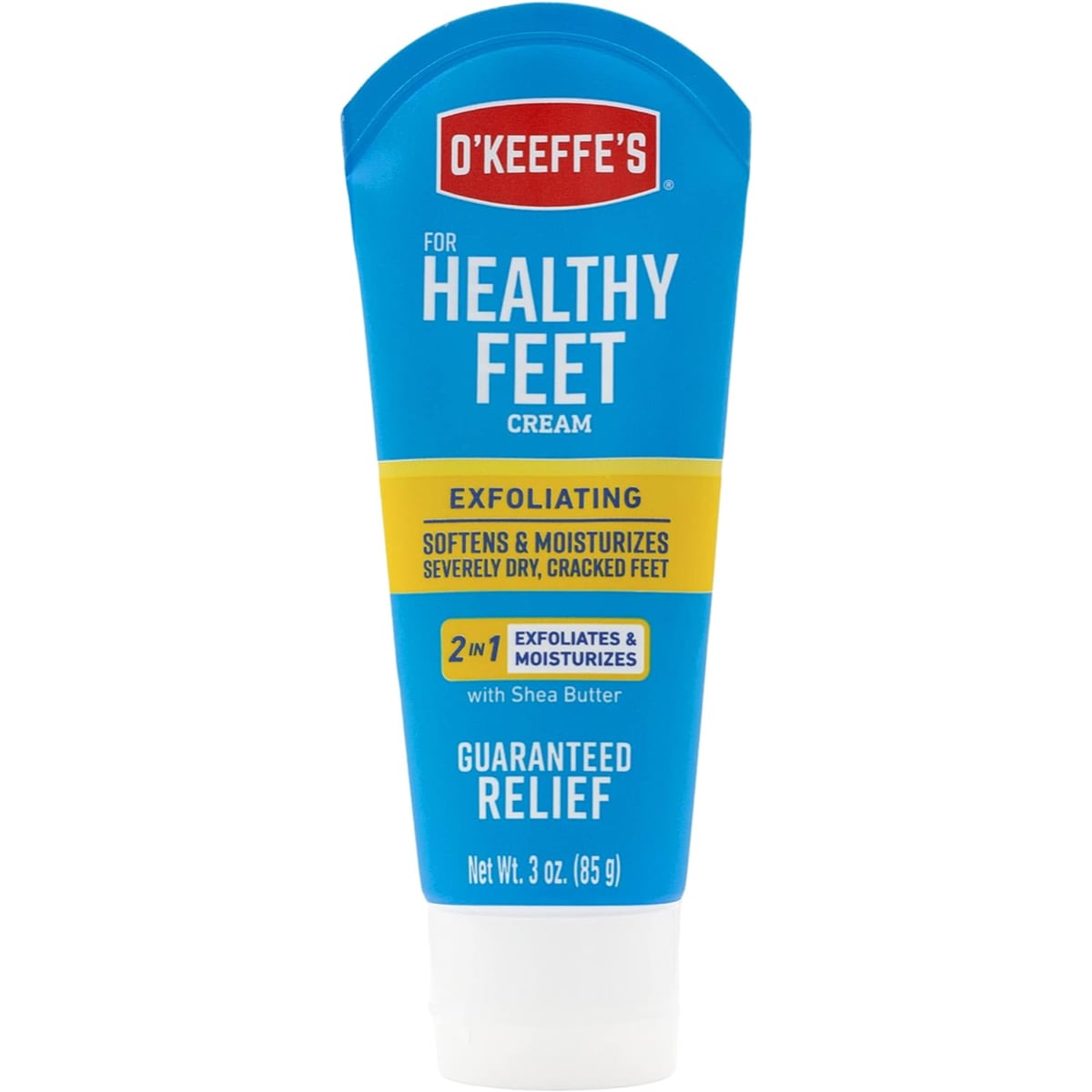O'Keeffe's Healthy Feet Exfoliating Foot Cream Tube 3oz 3oz