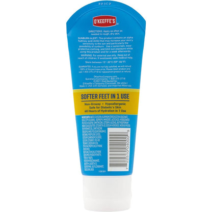 O'Keeffe's Healthy Feet Exfoliating Foot Cream Tube 3oz 3oz