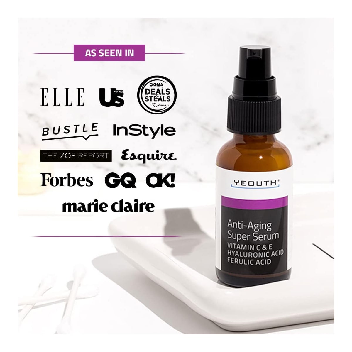 Yeouth Anti-Aging Super Serum 1oz 1oz