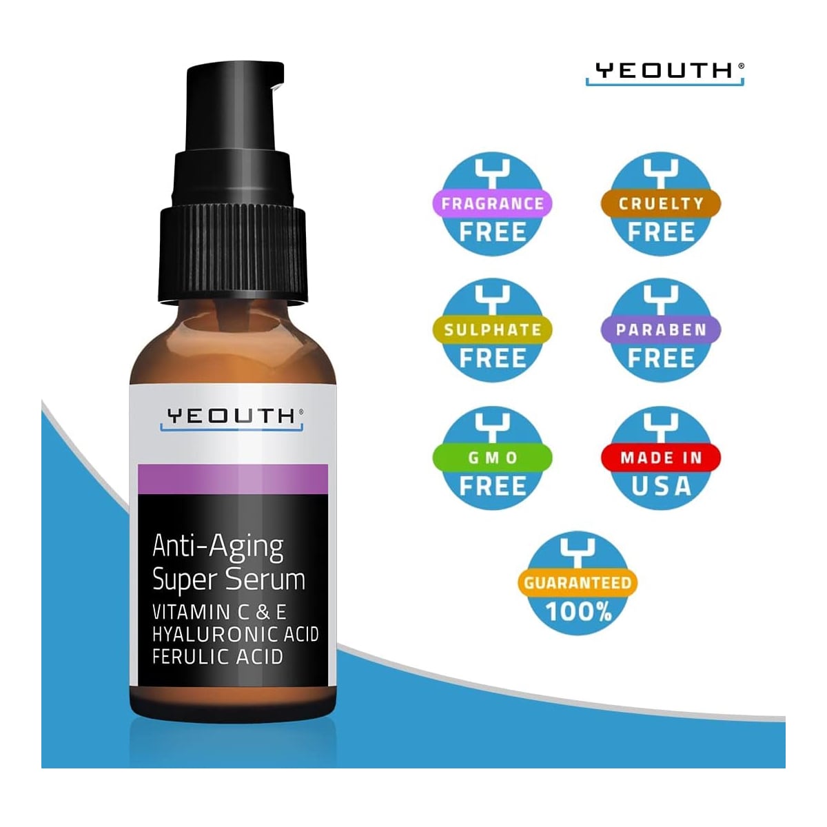 Yeouth Anti-Aging Super Serum 1oz 1oz