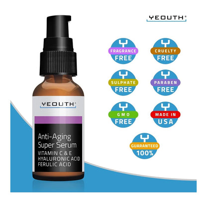 Yeouth Anti-Aging Super Serum 1oz 1oz