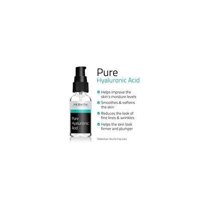 Yeouth Pure Hyaluronic Acid Serum 1oz