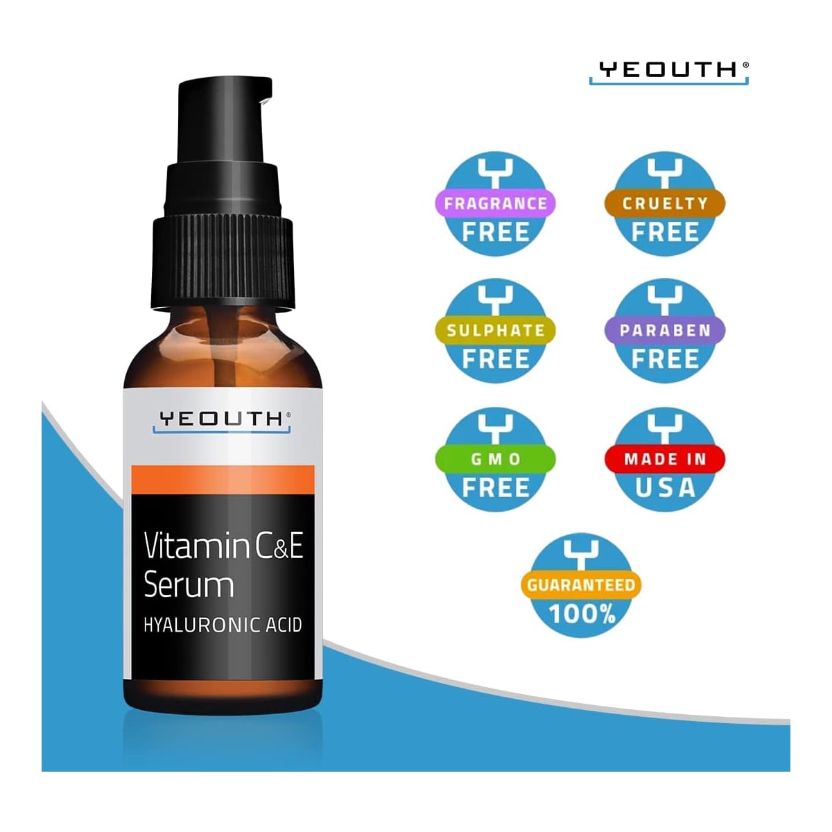 Yeouth Vitamin C and E Serum 1oz