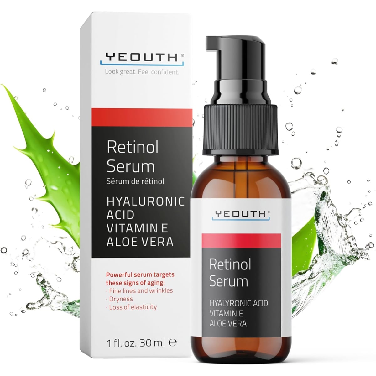 Yeouth 2.5% Retinol Serum 1oz