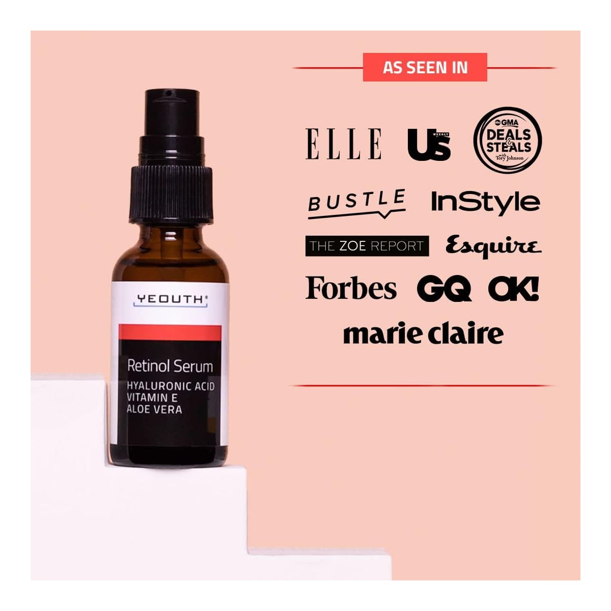 Yeouth 2.5% Retinol Serum 1oz