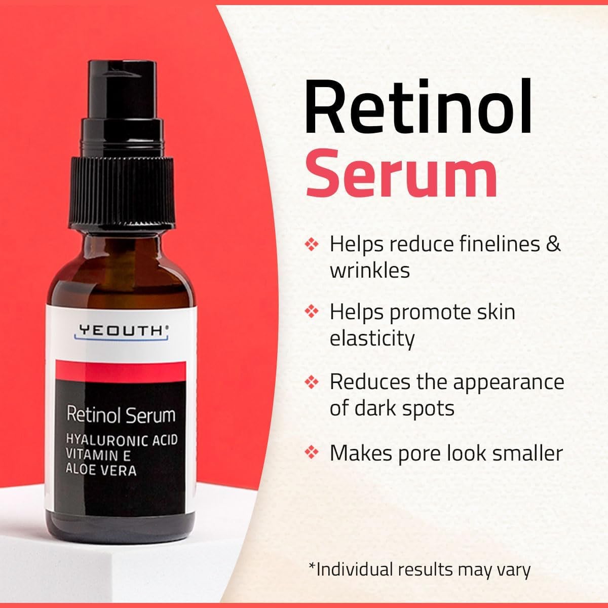 Yeouth 2.5% Retinol Serum 1oz
