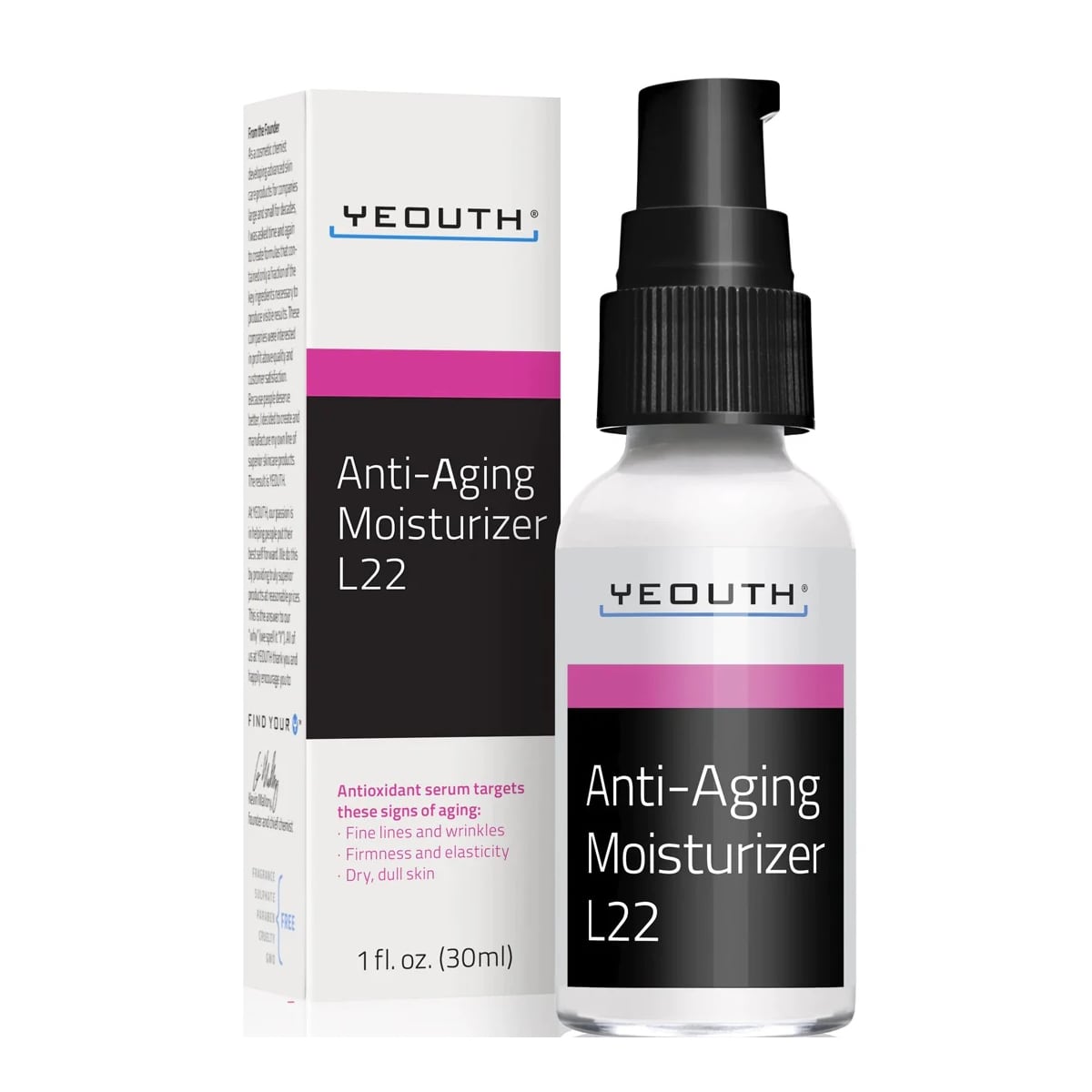 Yeouth L22 Anti-Aging Moisturizer 1oz 1oz
