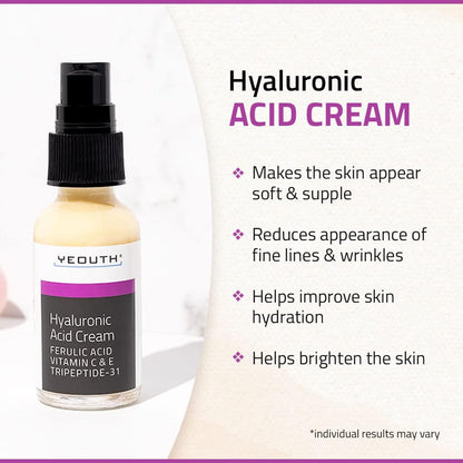 Yeouth Hyaluronic Acid Cream 1oz 1oz