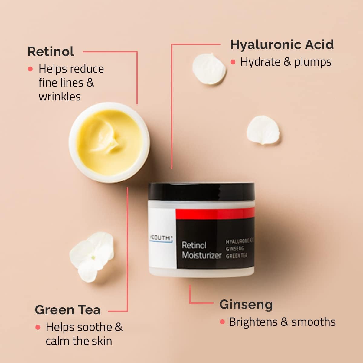 Yeouth Retinol Moisturizer Cream 4oz