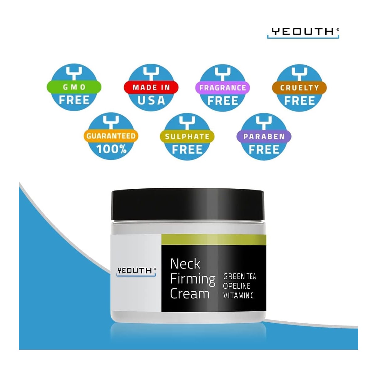 Yeouth Neck Firming Cream 2oz