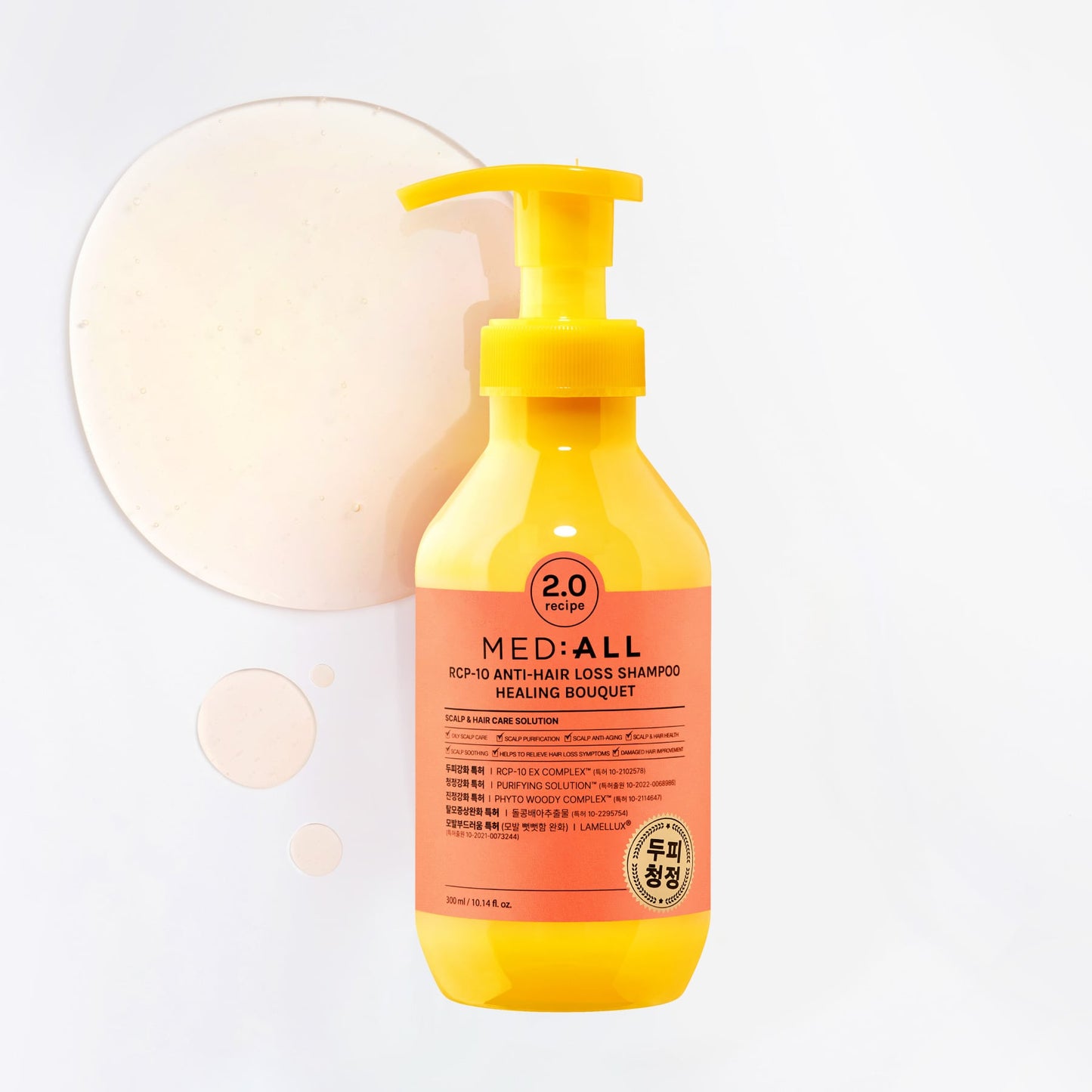 MEDIALL RCP-10 Anti-hairloss Shampoo Healing Bouquet 300ml