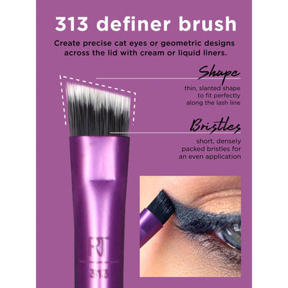 Real Techniques Everyday Eye Essentials Makeup Brush Kit 8pc