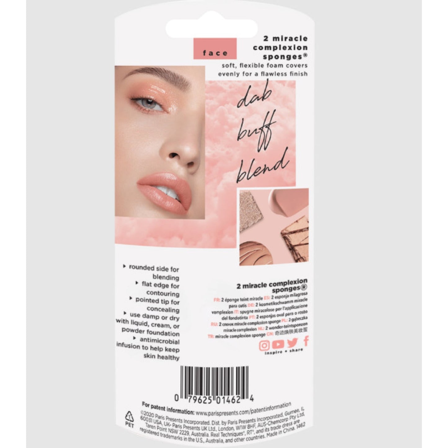 Real Techniques Miracle Complexion Sponge Duo 2pc