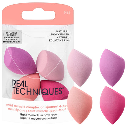 Real Techniques Mini Miracle Complexion Sponges4pc