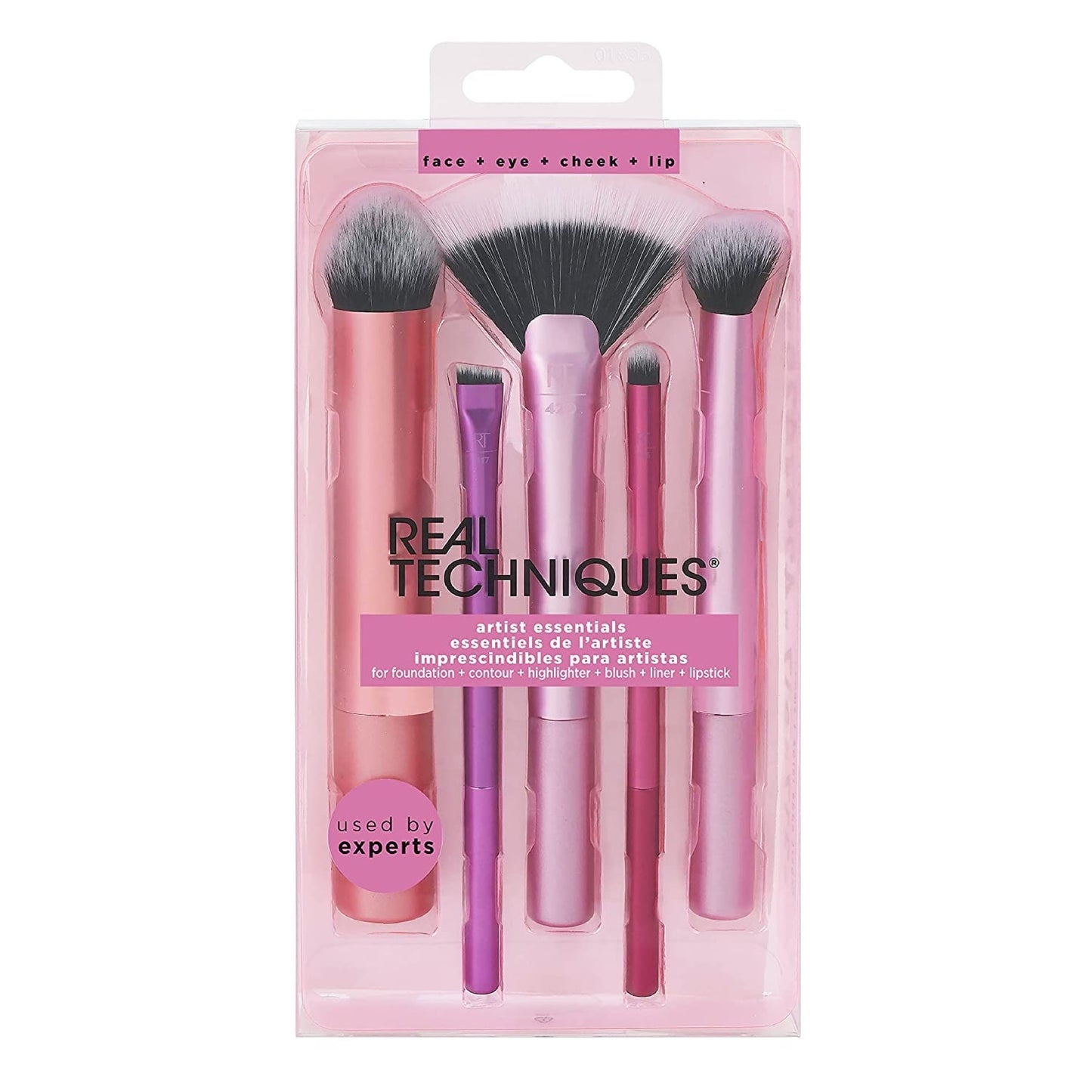 Real Techniques Artist Essentials Makeup Brush Kit 5pc