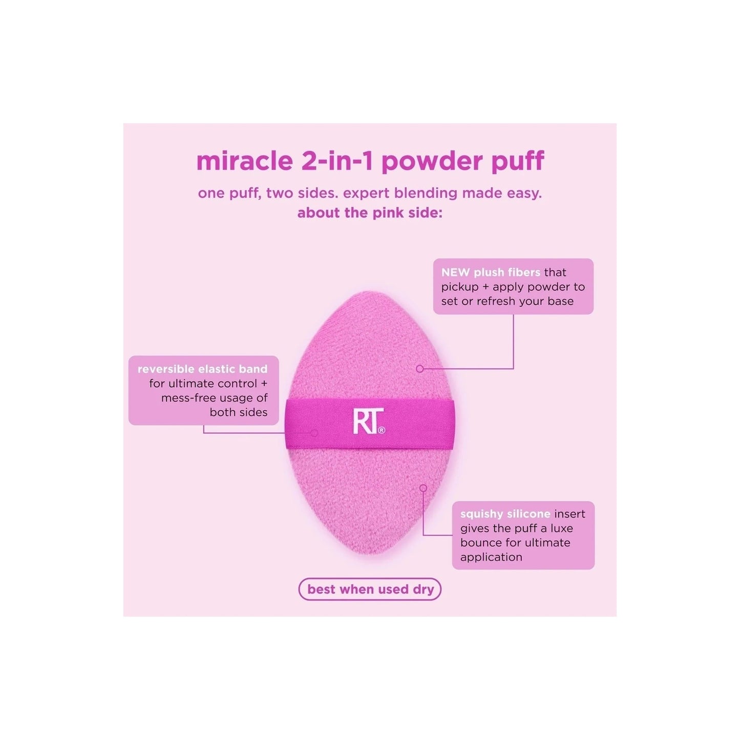 Real Techniques Miracle 2-in-1 Powder Puff