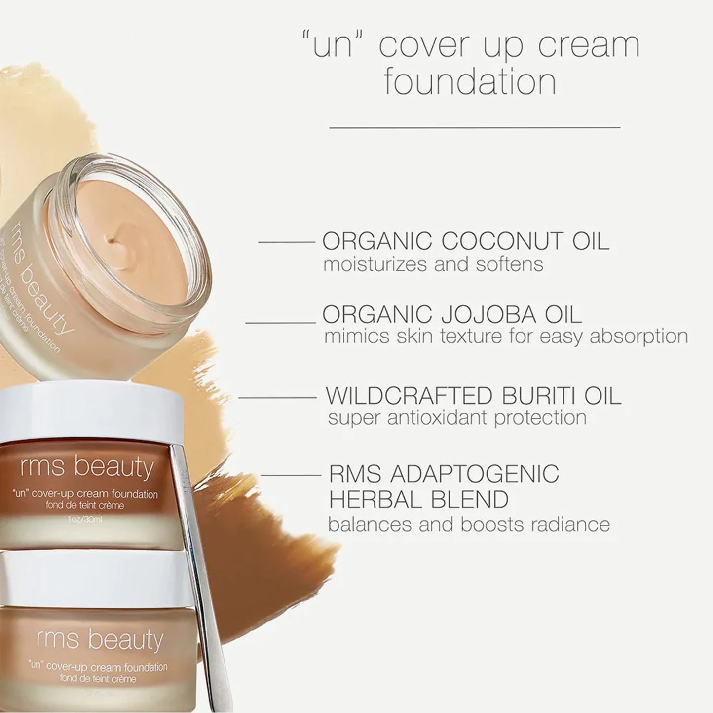 RMS Beauty ReEvolve Natural Finish Liquid Foundation 29ml