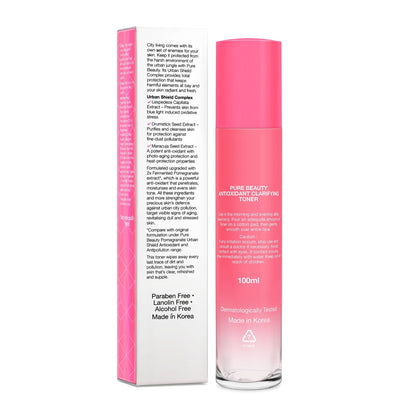 Urban Shield Antioxidant Clarifying Hydrating Toner 150ml