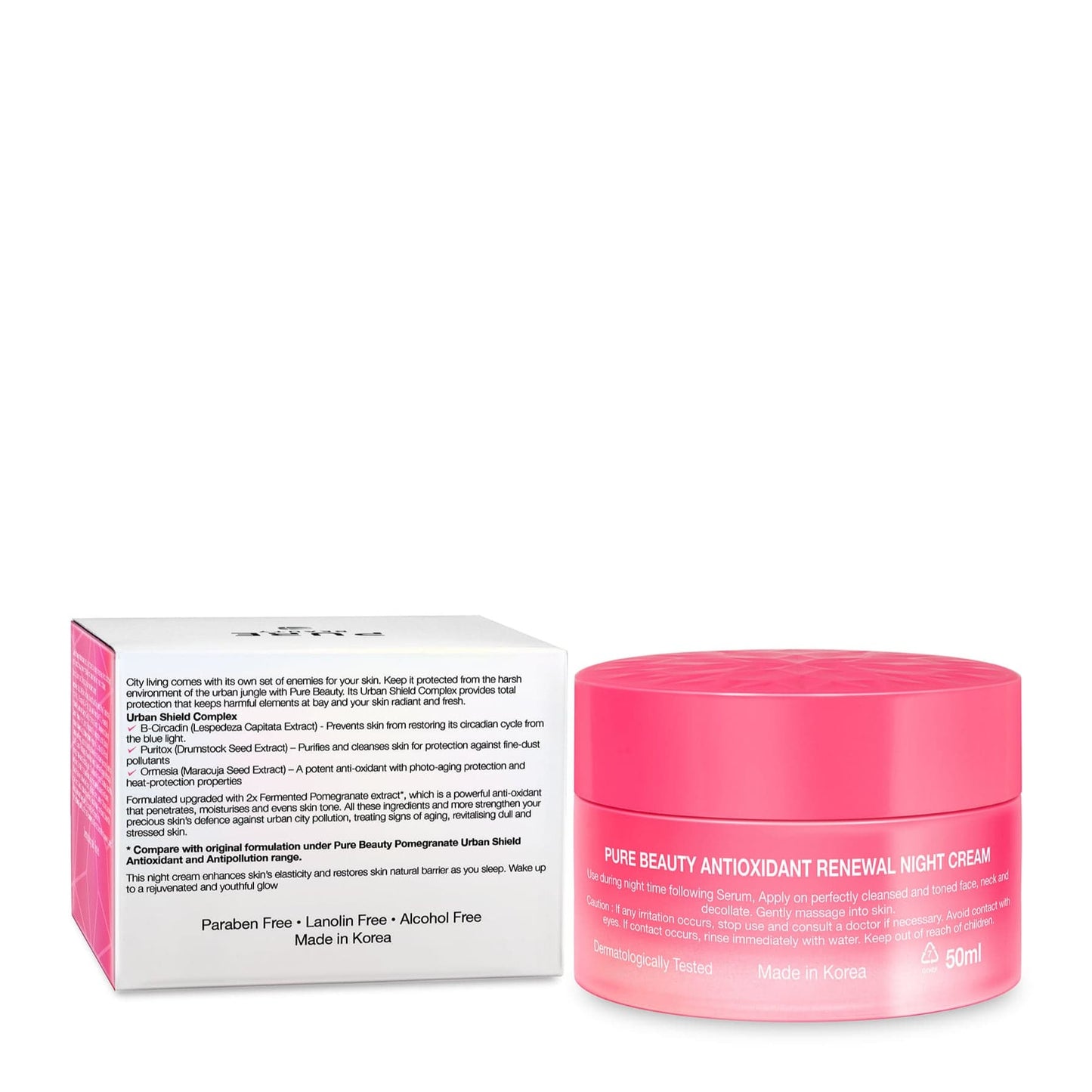 Urban Shield Antioxidant Renewal Night Cream 50ml