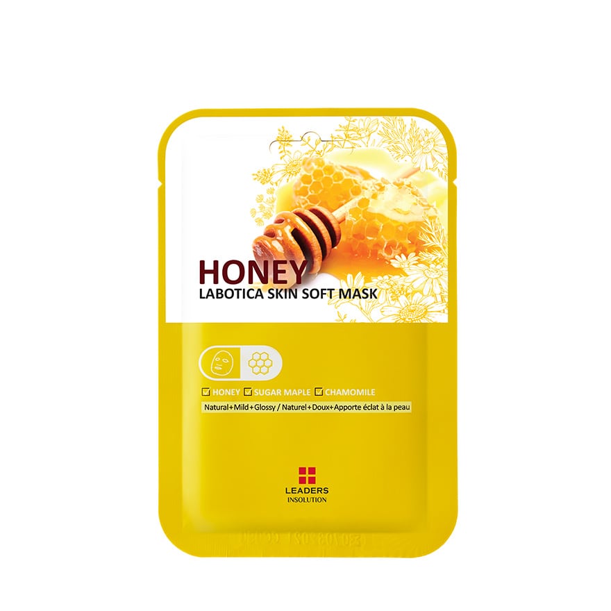 100000095 Buy Leaders Labotica Skin Soft Sheet Mask Honey 1pc | Watsons