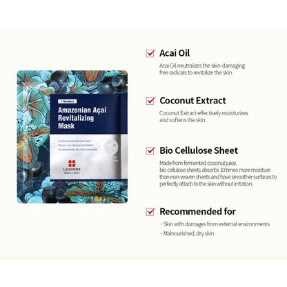 Insolution 7 Wonders Revitalising Sheet Mask Amazonian Acai 1pc