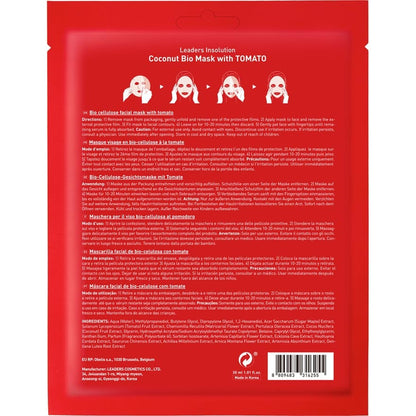 Insolution Coconut Bio Sheet Mask Tomato 1pc