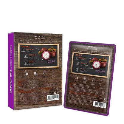 Love My Glow Antioxidant Sheet Mask Mangosteen 5pcs