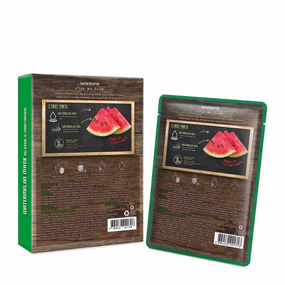 Love My Glow Relieving Sheet Mask Watermelon 5pcs