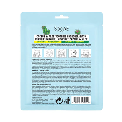 Soothing Hydrogel Sheet Mask Cactus & Aloe 1pc