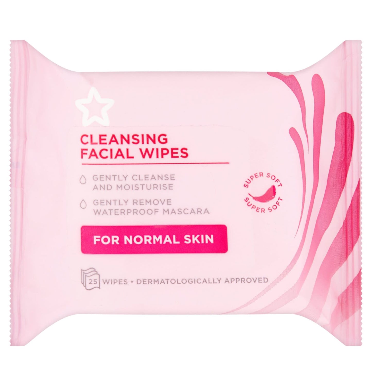 Face Cleansing Wipes Normal Skin 25pcs