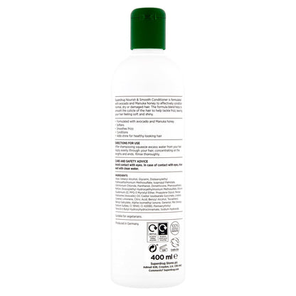 Nourish & Smooth Conditioner Avocado & Manuka Honey 400ml 400ml