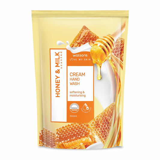 Love My Skin Cream Hand Wash Refill Honey & Milk 500ml 500ml
