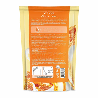 Love My Skin Cream Hand Wash Refill Honey & Milk 500ml 500ml