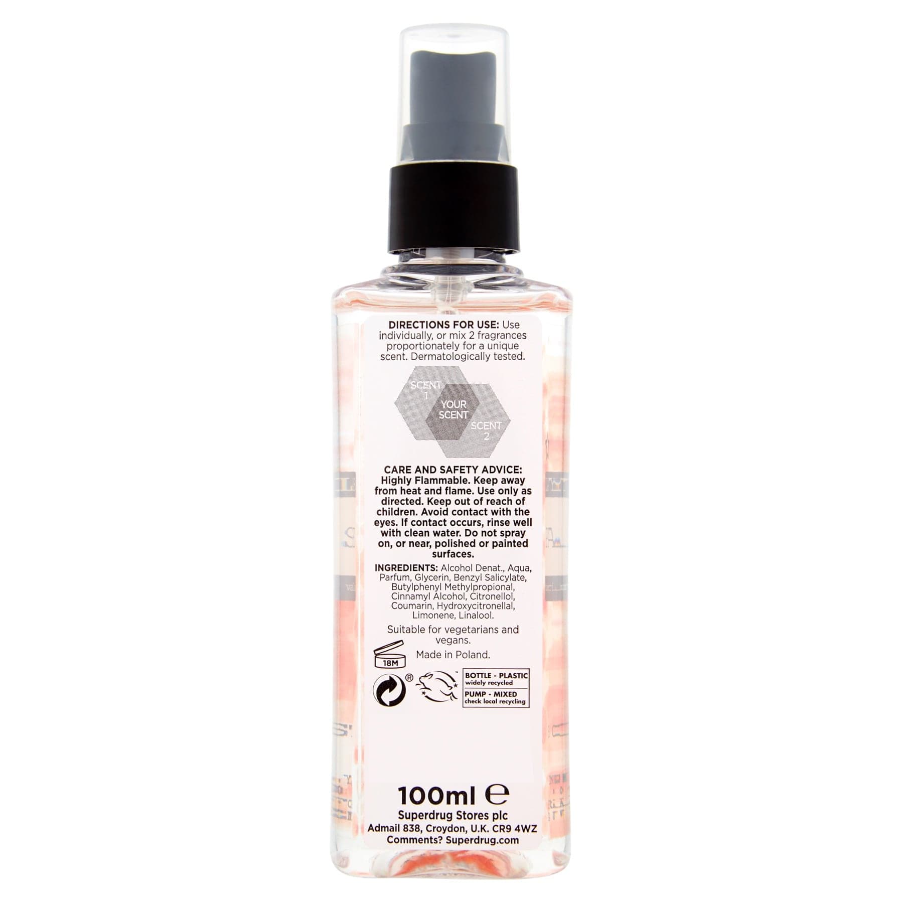 Layering Lab Body Mist Spray Paradise 100ml 100ml