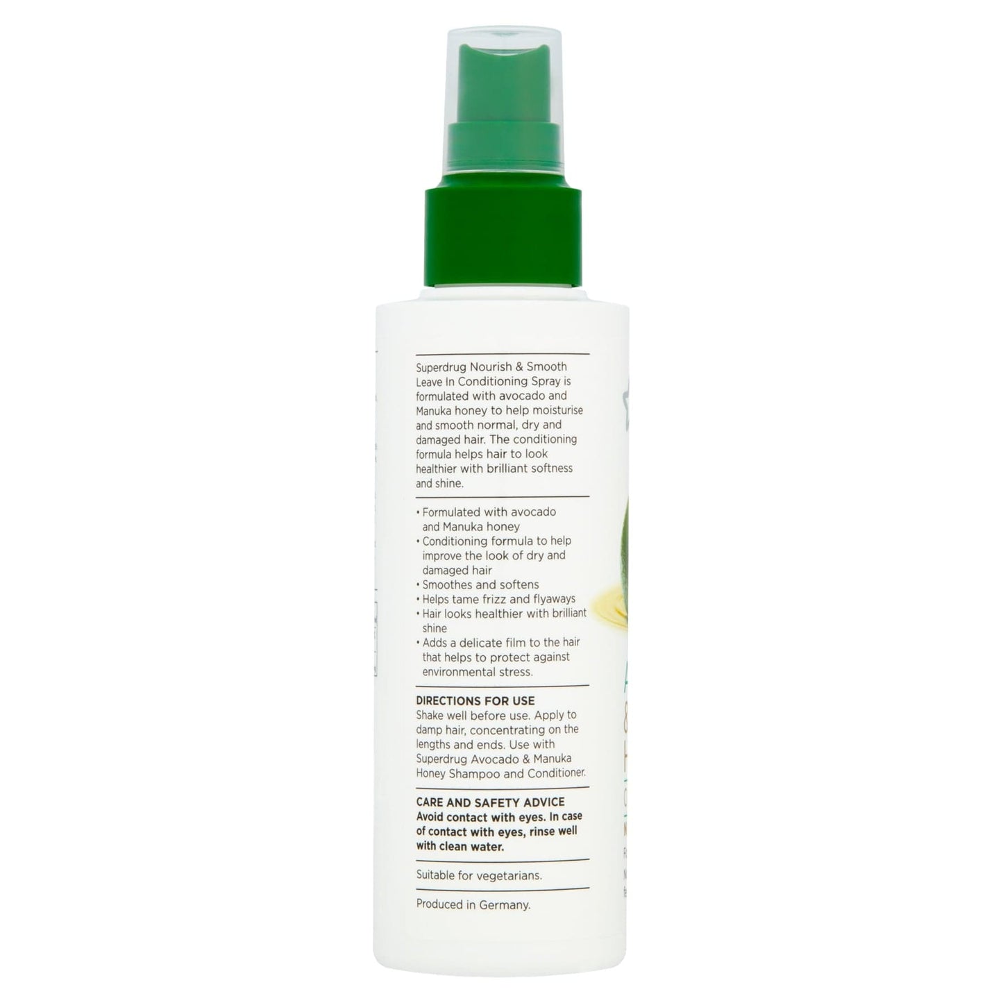 Nourish & Smooth Conditioner Spray Avocado & Manuka Honey 150ml 150ml