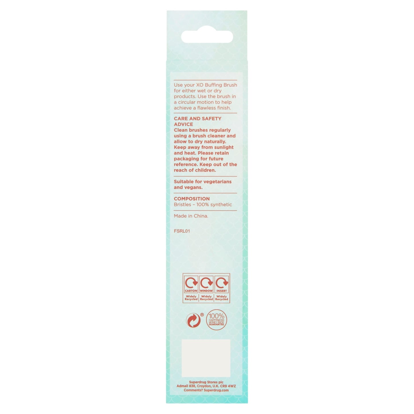 XO Buffing Face Brush 2 1pc
