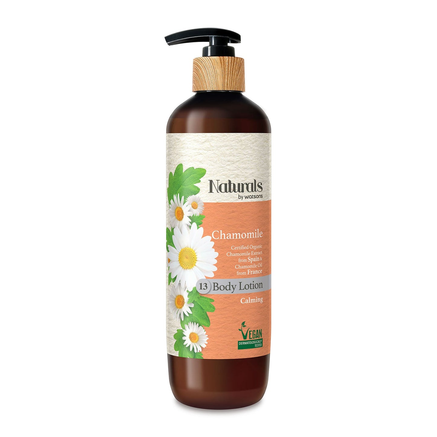 Calming Body Lotion Moisturiser Chamomile Vegan 490ml 490ml