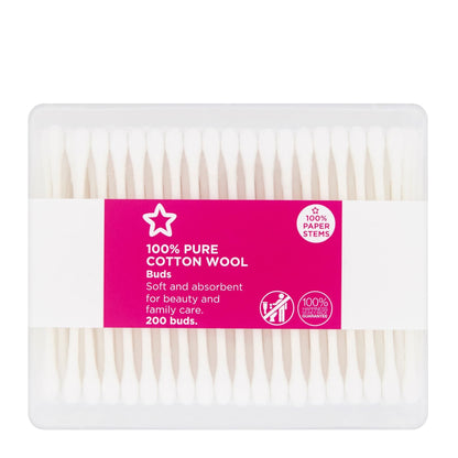 Cotton Wool Buds 200pcs