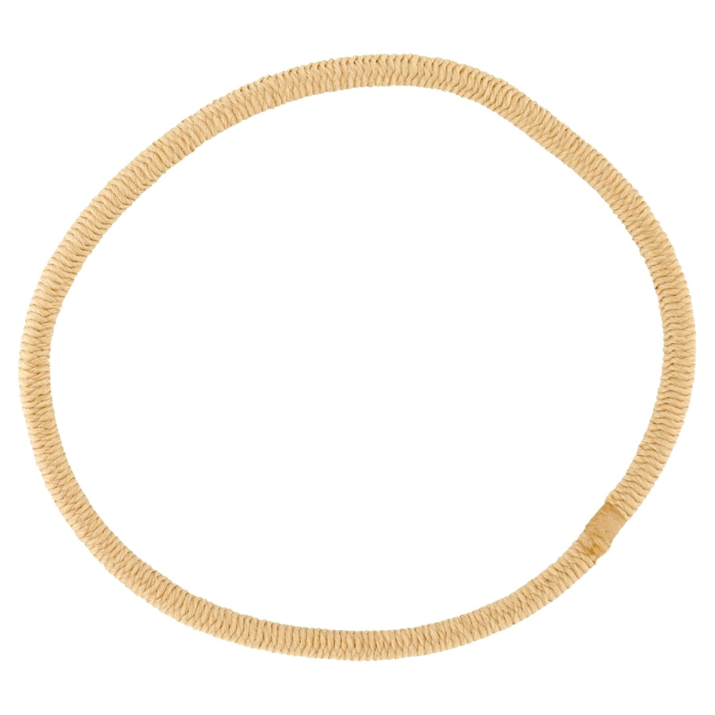 Thin Hair Ties 18pcs Blonde