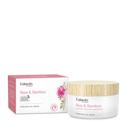 Hydrating Face Gel Cream Rose & Bamboo 50g 50g