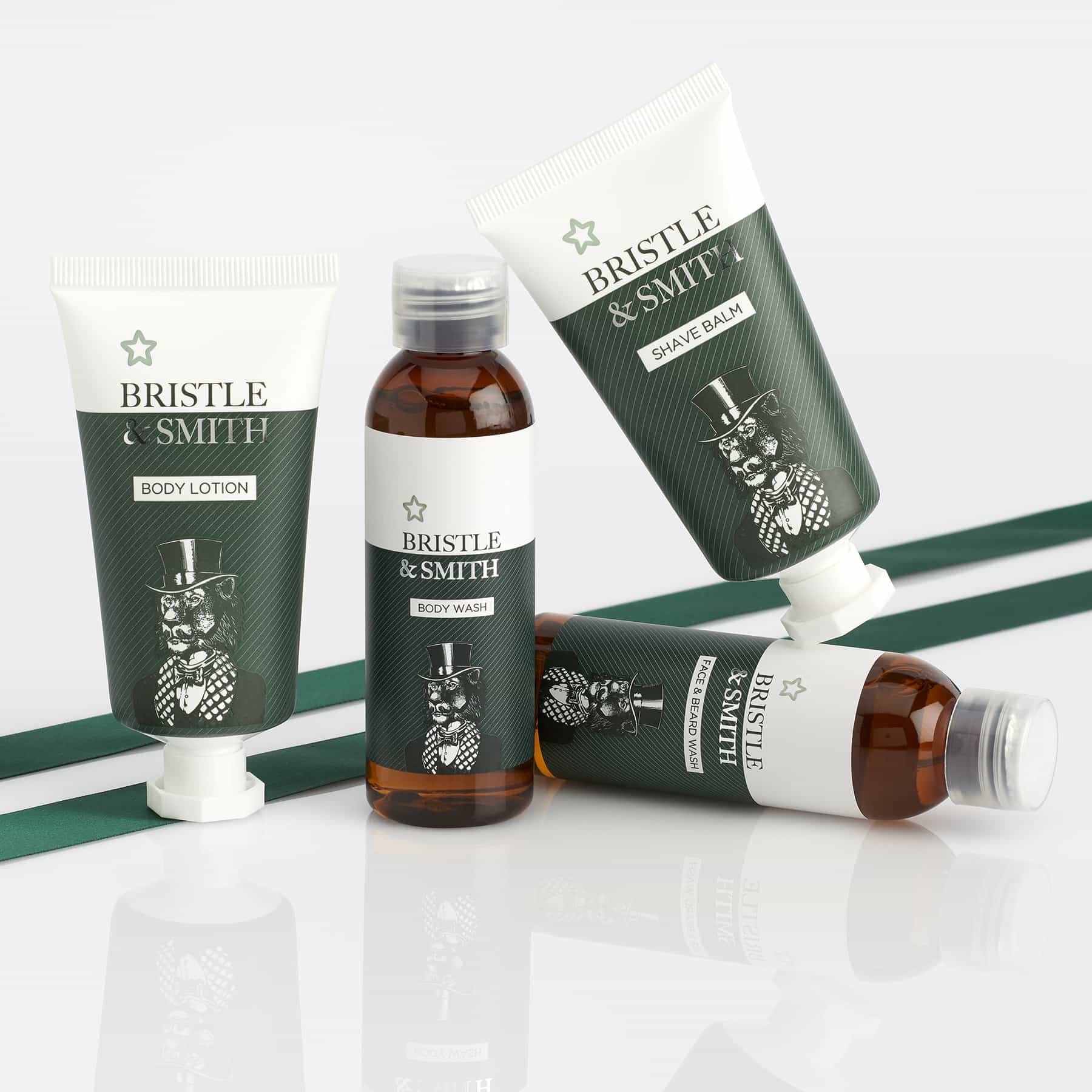 Bristle & Smith Mini Travel Set 4 Pcs 50ml