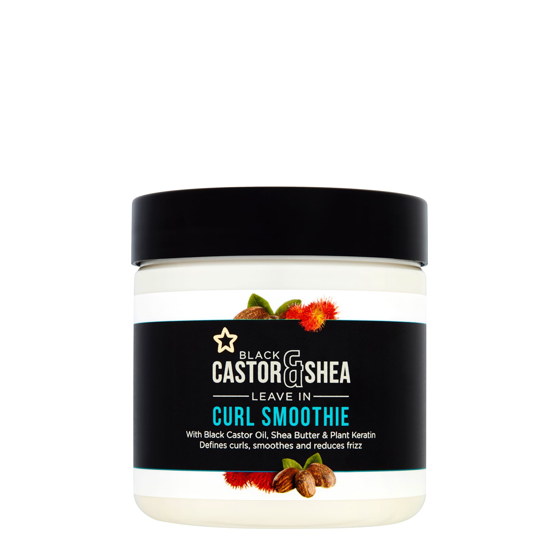 Black Castor & Shea Leave in Curl Smoothie 250ml 250ml