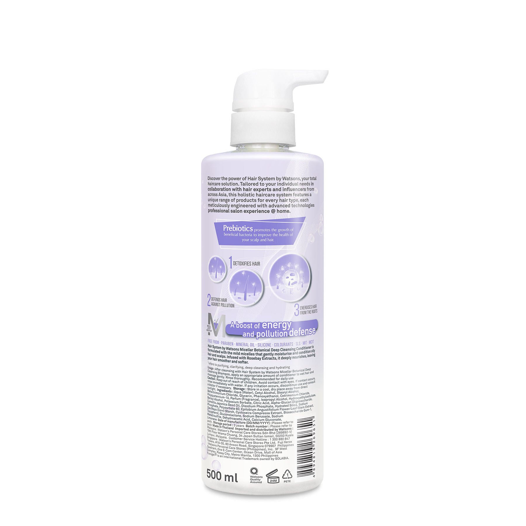 Hair Systems by Watsons Micellar Deep Cleansing Conditioner 500ml 500ml