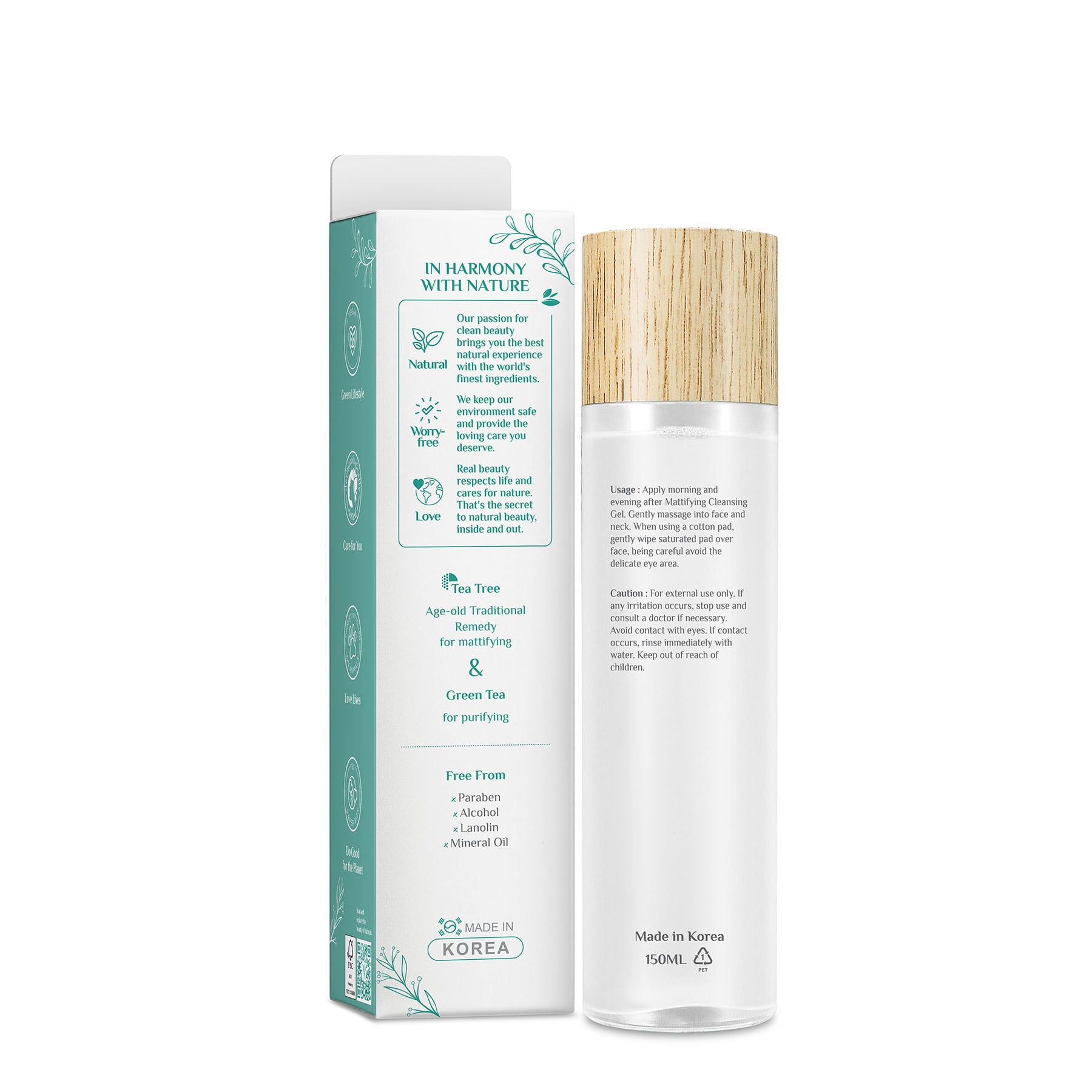 Tea Tree & Green Tea Mattifying Toner 150ml 150ml