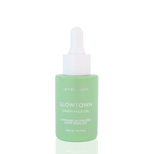 Glow Town Green Face Oil ( Hemp Seed ) 30ml 30ml