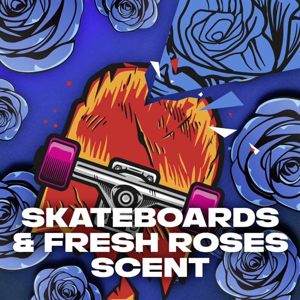 Deodorant Spray Skateboard & Fresh Roses 150ml 150ml