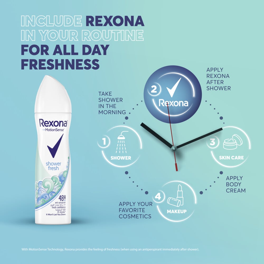 Anti-Perspirant Deodorant Spray Shower Fresh 150ml 150ml