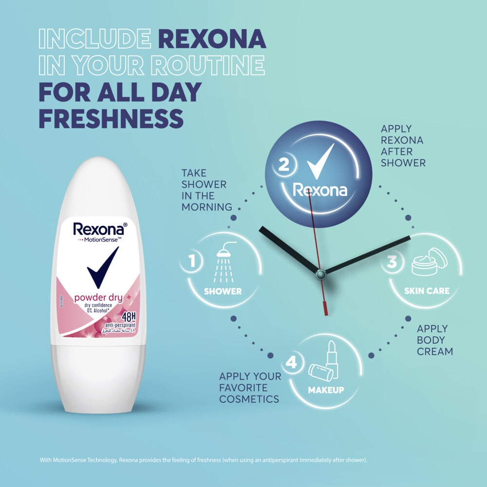 Anti-Perspirant Roll-On Powder Dry 50ml 50ml