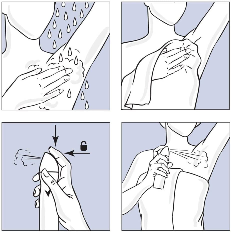 Anti-Perspirant Deodorant Spray Powder Dry 150ml 150ml